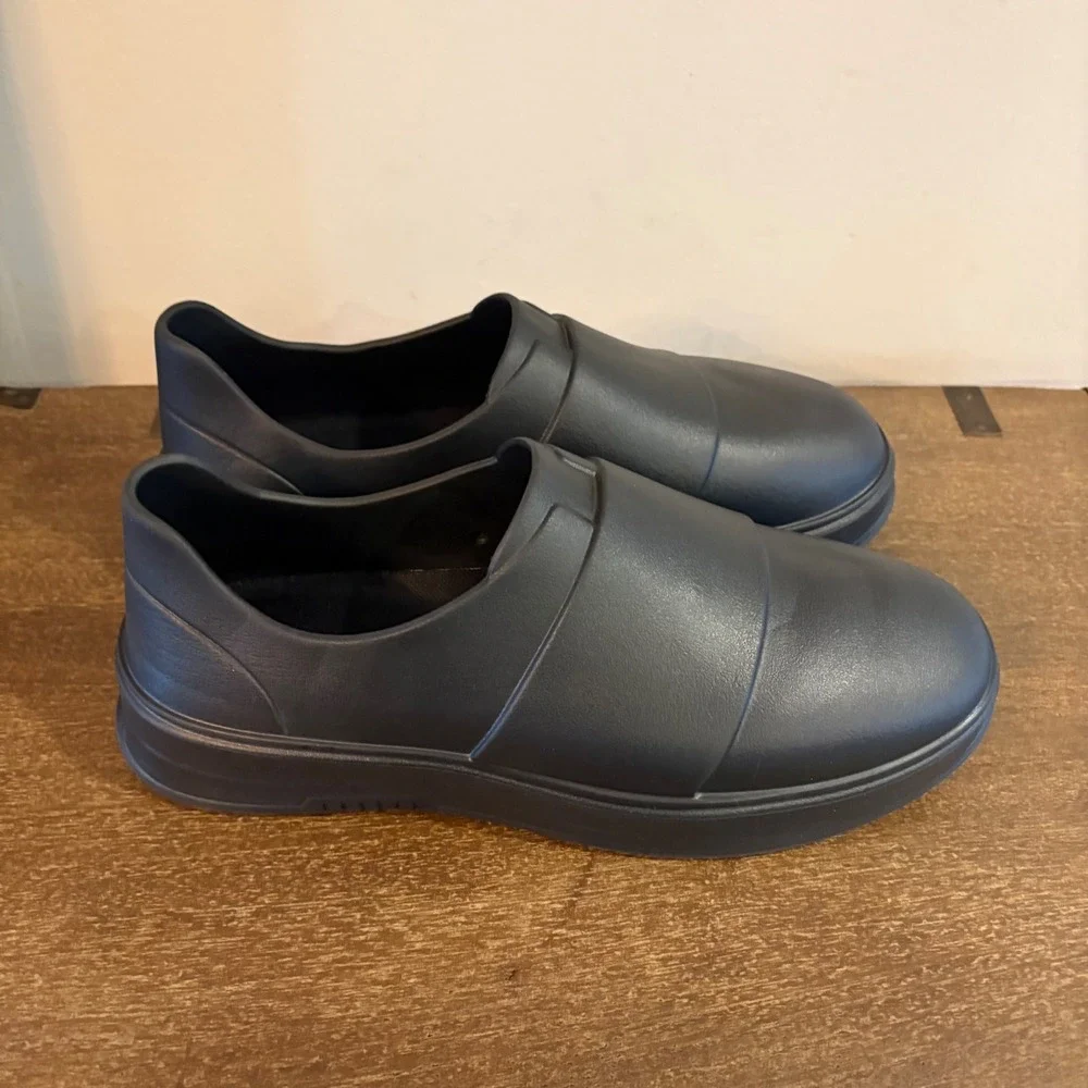 Gales‎ Frontline Mens 10.5 Black Nursing Shoes Slip On PPE Waterproof Clogs